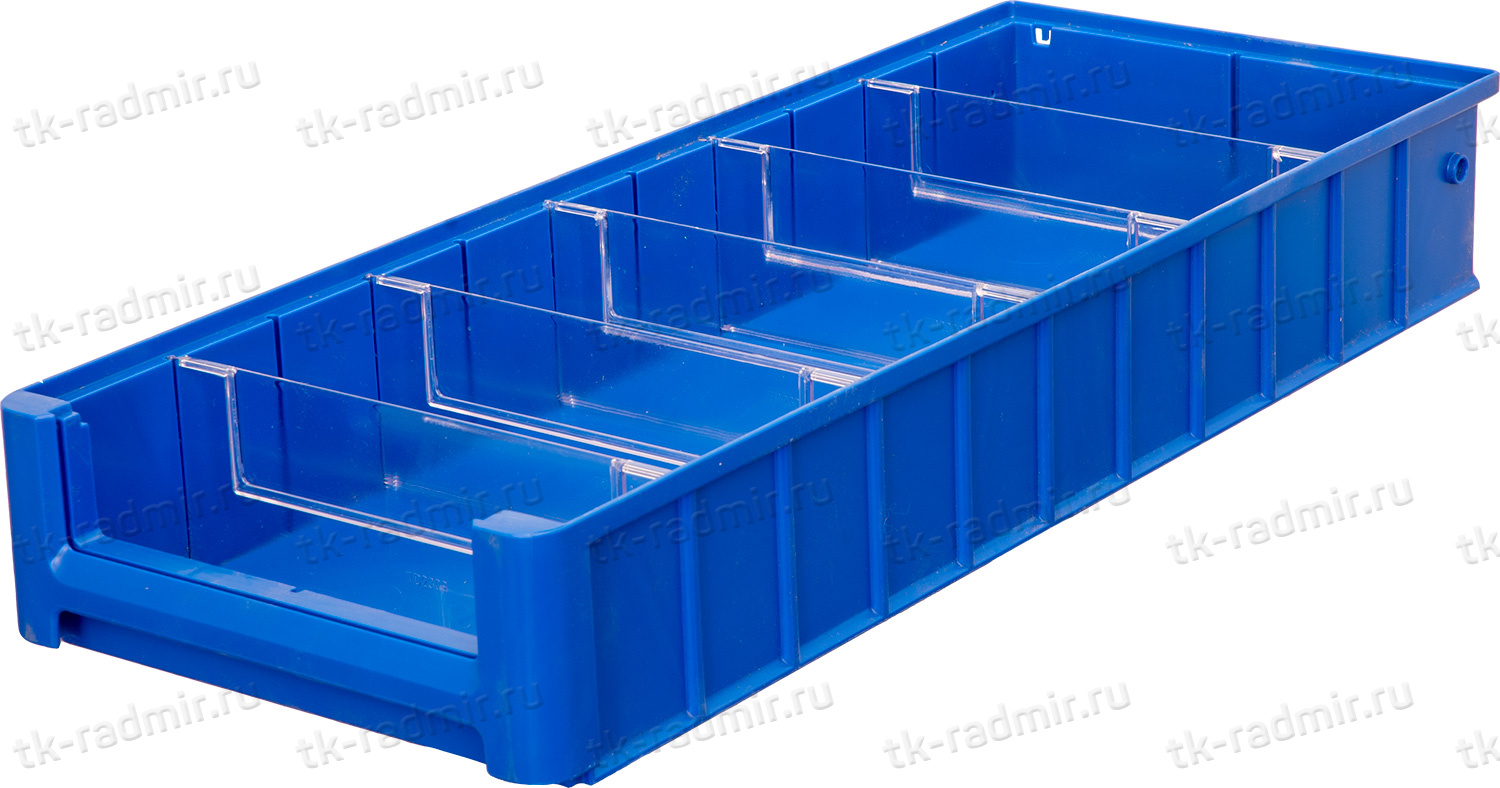 Контейнер полочный 600x234x90 синий