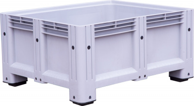 Big Box 1200x1000x580 мм сплошной на ножках серый