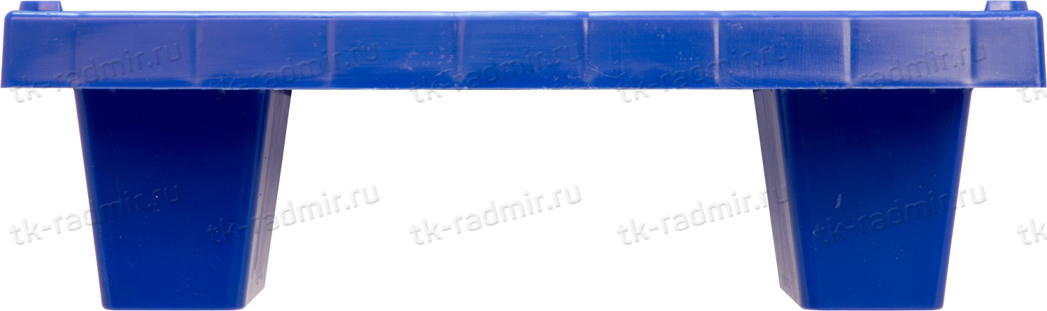 Паллет 600х400х130 (перфорированный на ножках) синий