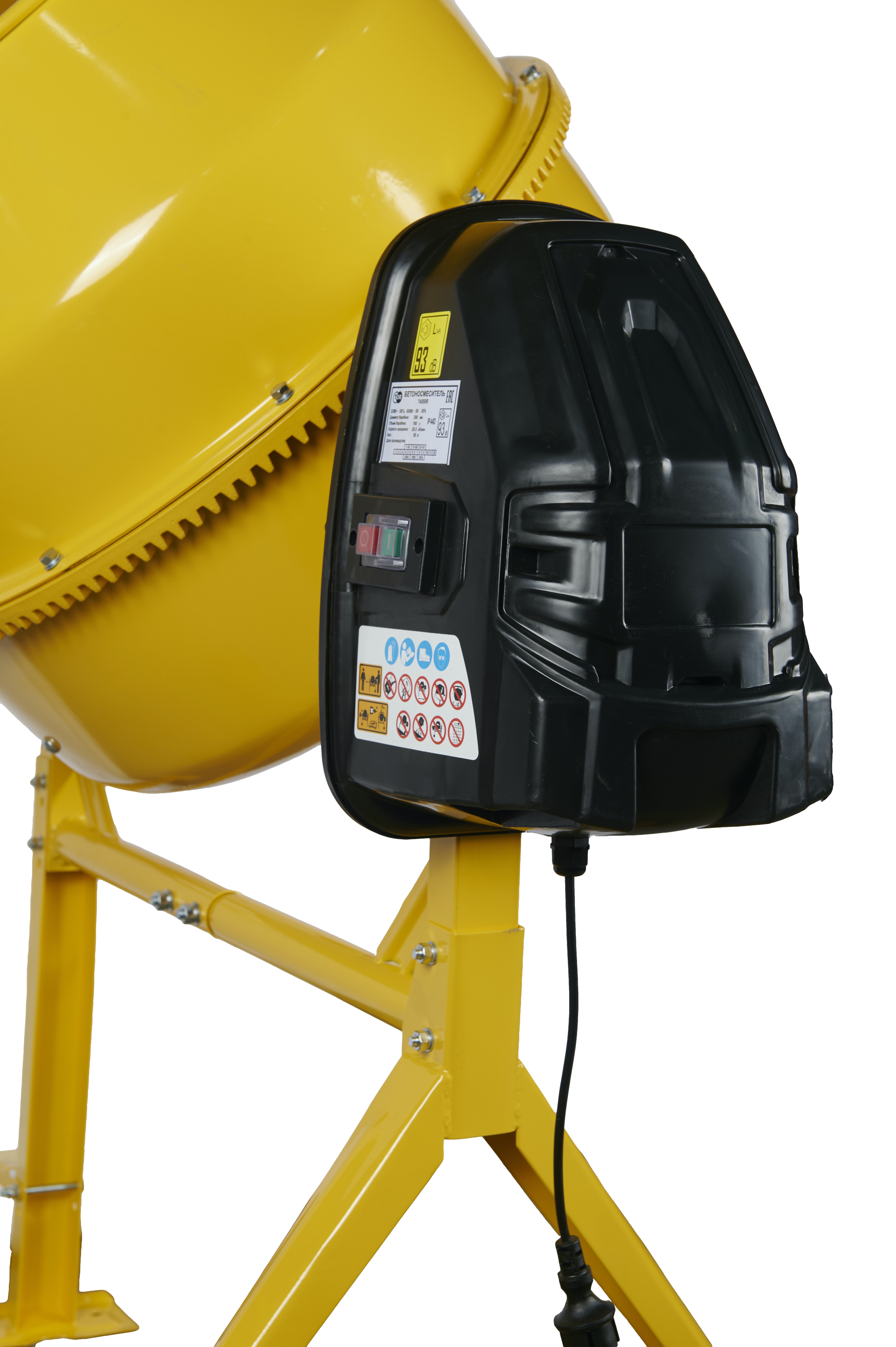Бетоносмеситель 180 л TOR 74550R 220В (чугунный венец) купить