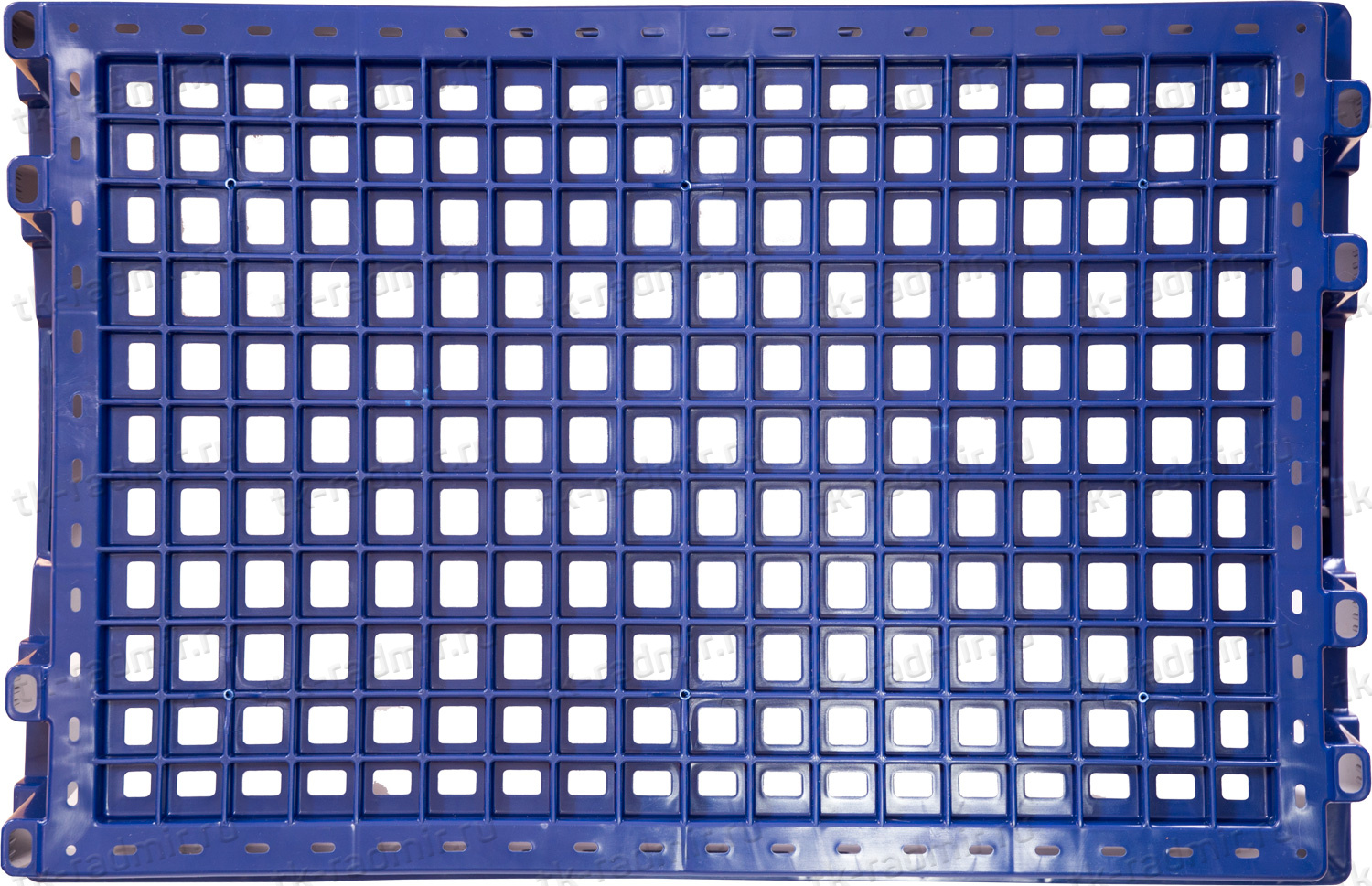 Ящик хлебный 600х400х152,5 синий вес 1,3 кг.
