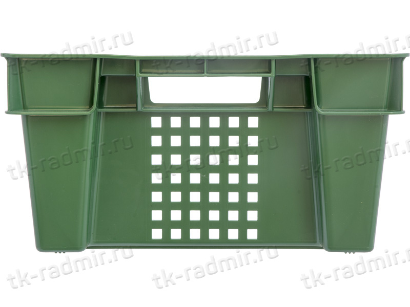 Ящик 600х400х200 1,4кг.  зелёный
