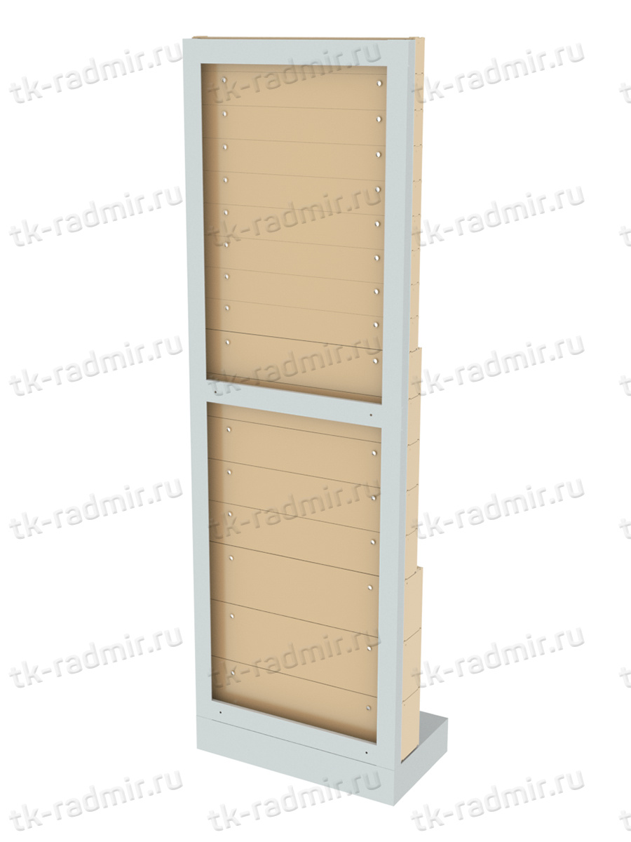 Стойка бежевая напольная Стелла-техник 405-09-05-03-B  (610х325х1850) купить