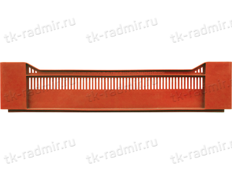Ящик 600х400х135 дно сплошное  красный