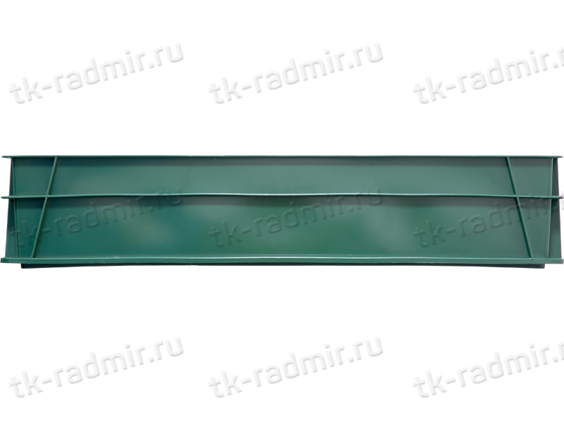 Ящик 740х465х145 сплошной  зелёный