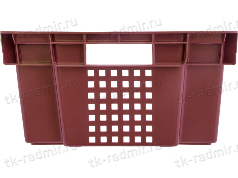 Ящик 600х400х200 1,4кг.  красный
