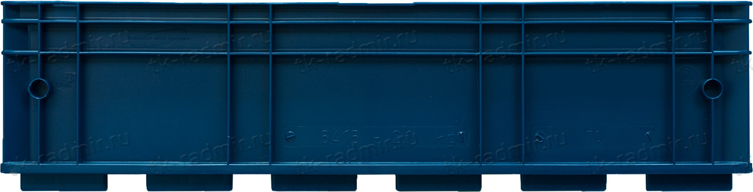 Ящик 594х396х147,5 6415 R-KLT  синий