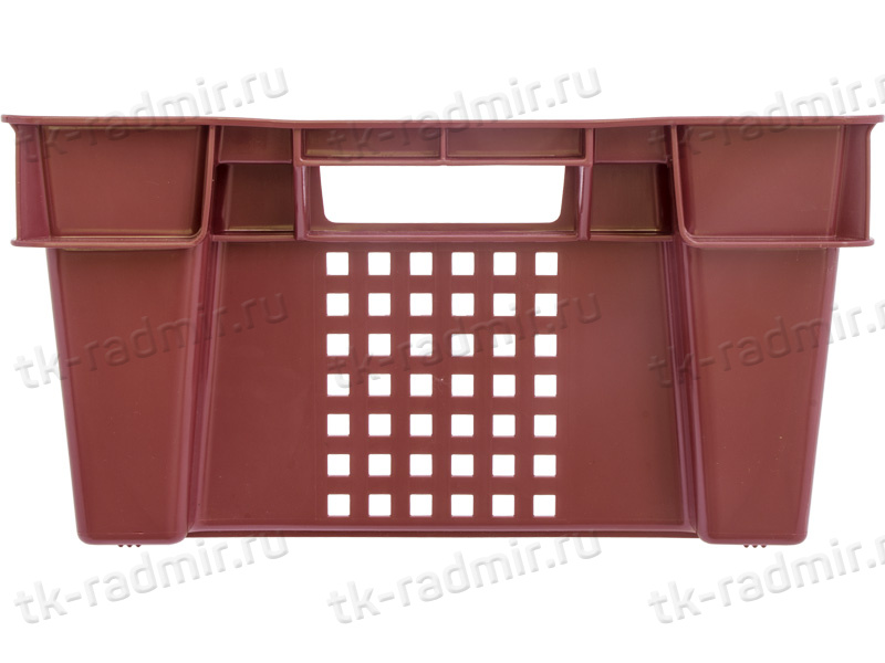 Ящик 600х400х200 1,4кг.  красный