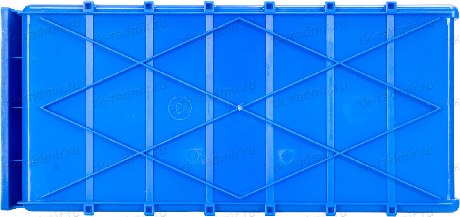 Ящик 400x185x100 синий