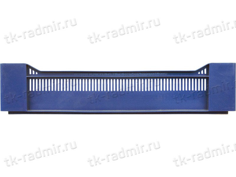 Ящик 600х400х135 дно сплошное  синий