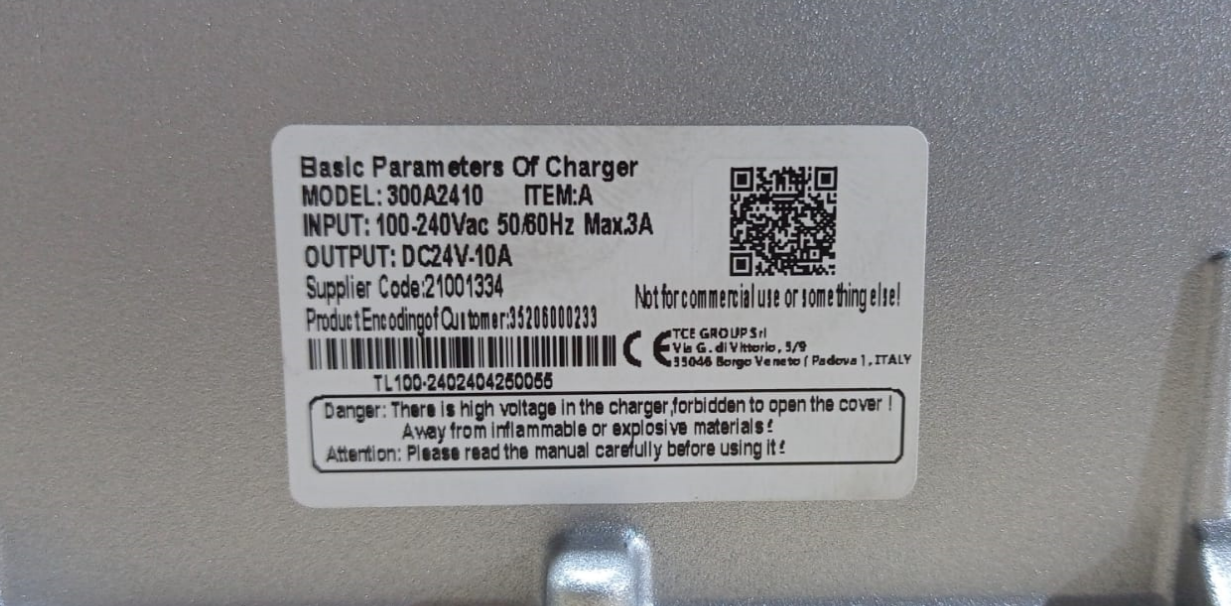 Зарядное устройство для штабелёров CDD15R-EN 24V/10A (Charger External) купить