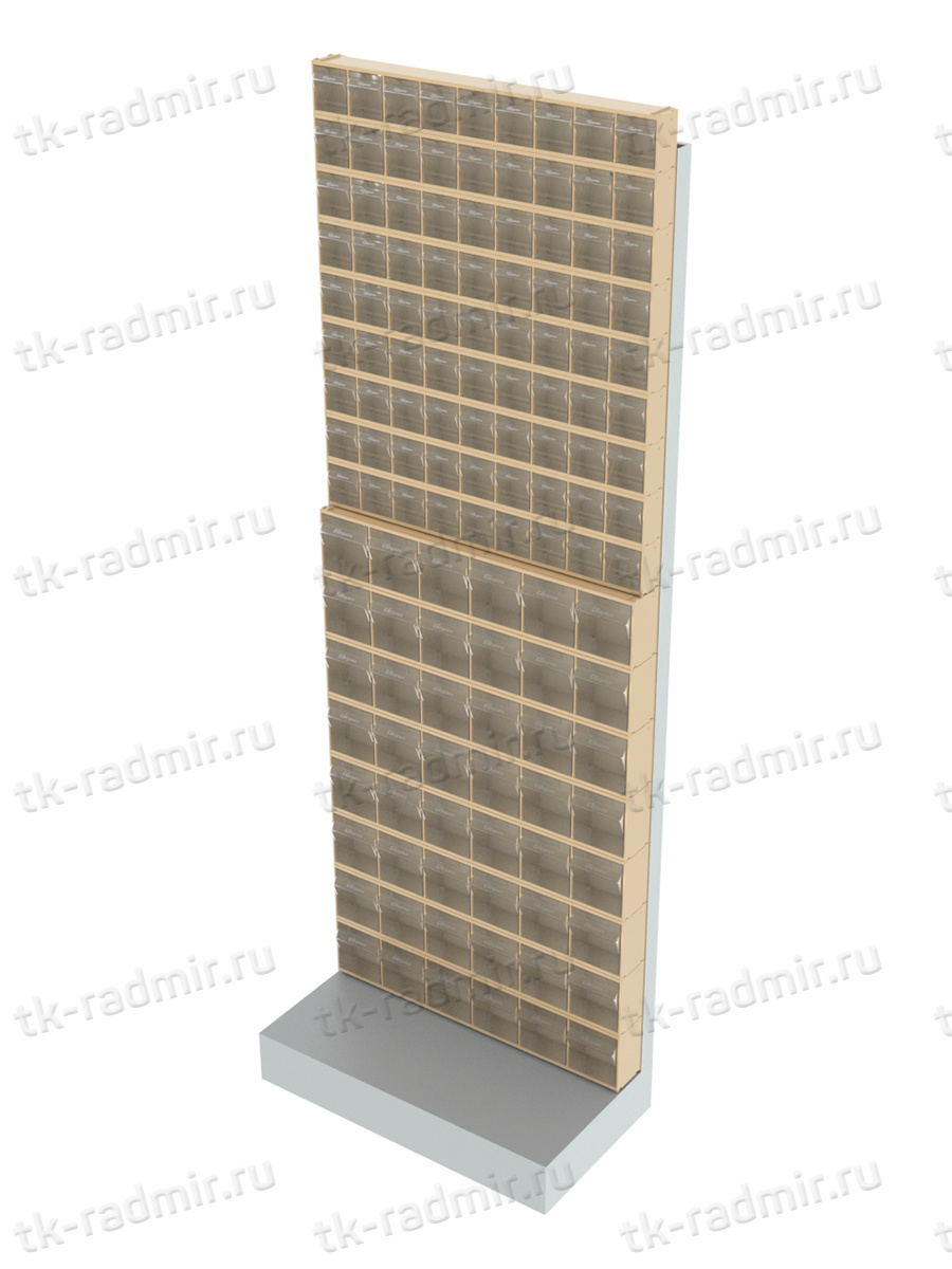 Стойка бежевая напольная Стелла-техник 404-09-08-00-B (610х325х1650) купить