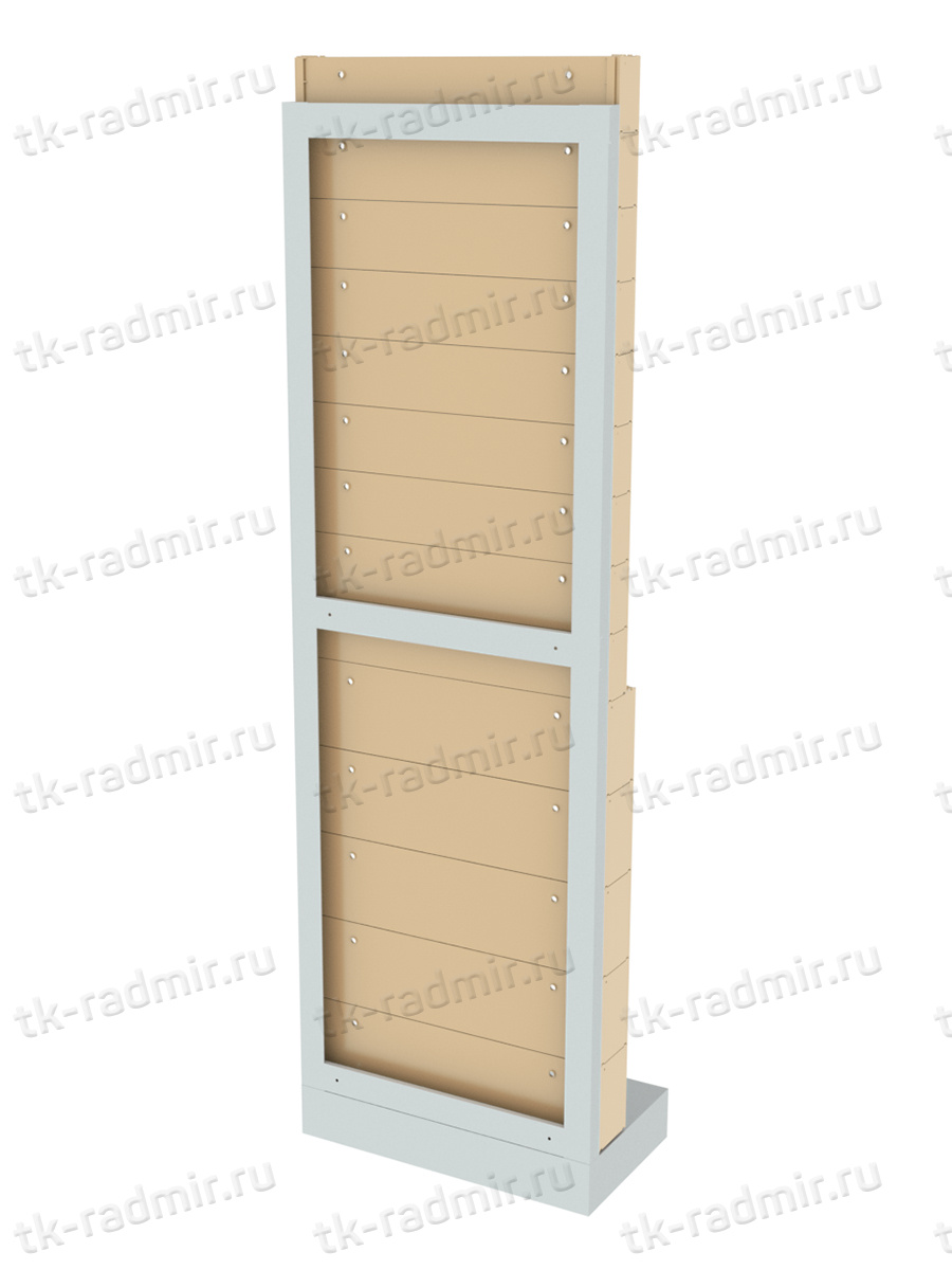 Стойка бежевая напольная Стелла-техник 405-00-09-05-B (610х325х1850) купить