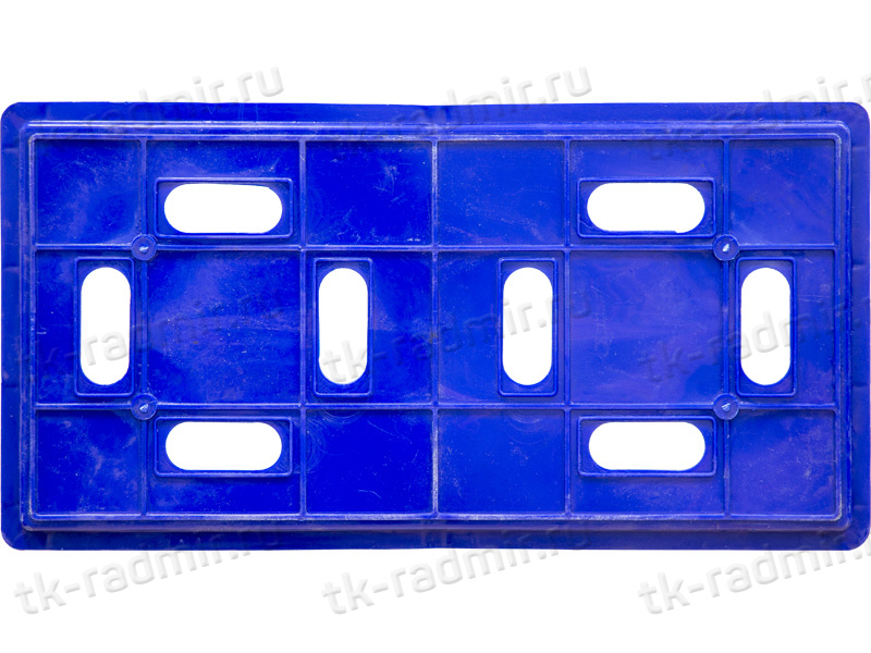 Ящик 660х340х360 2кг. под яйцо  синий