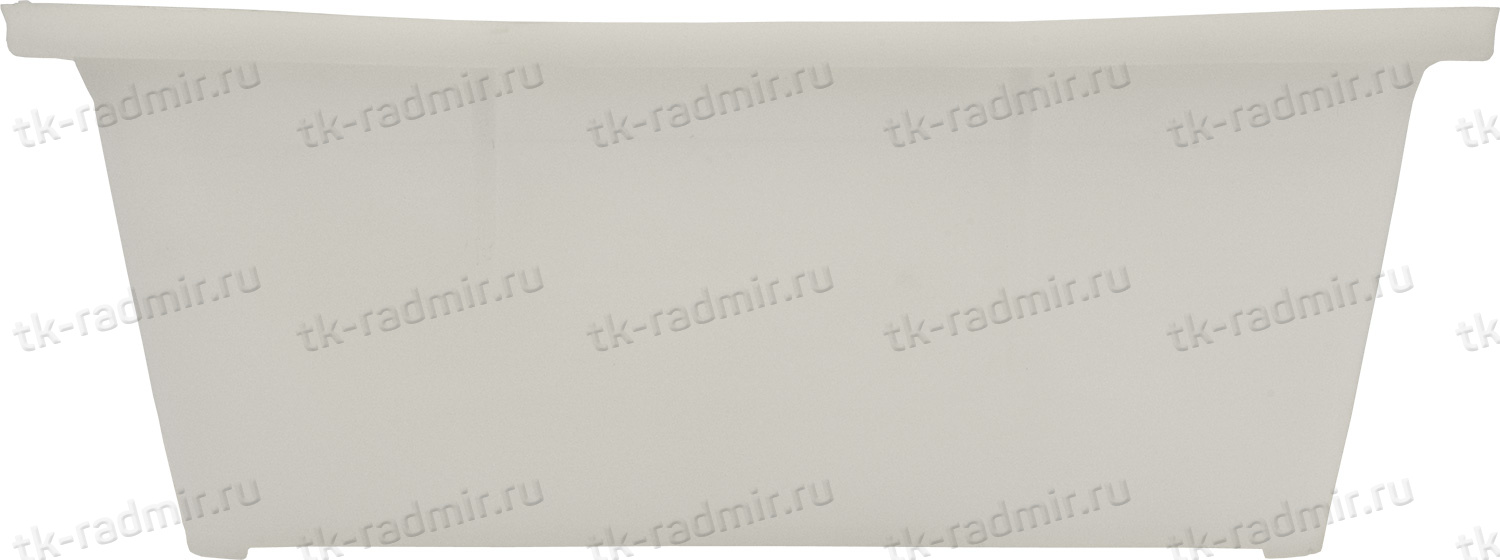 Ящик 430х430х160 для заморозки белый вес 1,6 кг