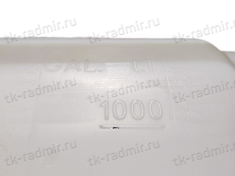 Емкость 1000л. кубическая, с краном, на деревянном поддоне  натуральный