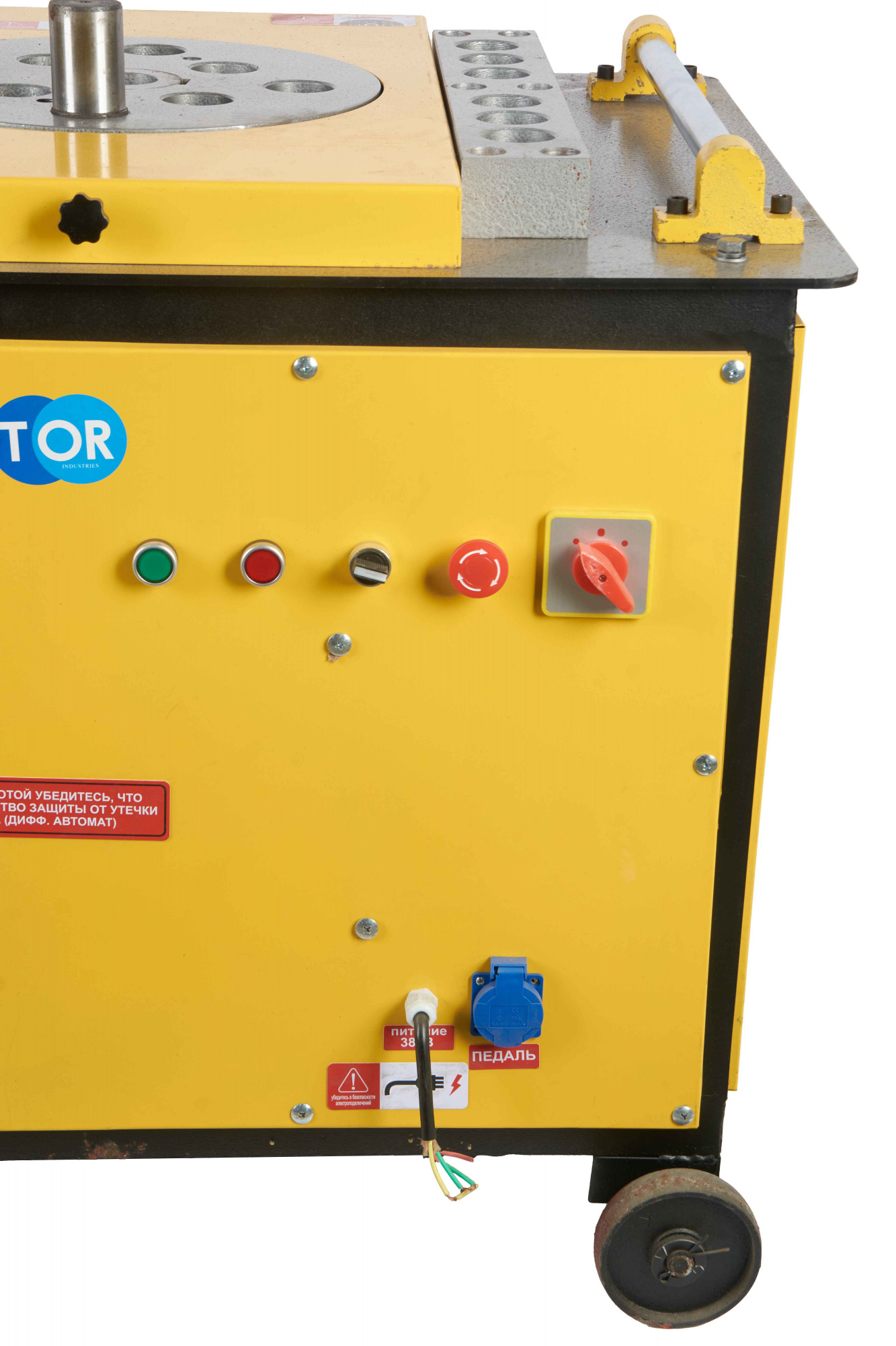 Станок для гибки арматуры TOR GW50A 50/42мм 3.8кВт с доводчиком (E) купить